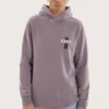 Promise Dual Curved Hoodie Pigment Grey Ridge