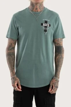 Promise Dual Curved Tee Pigment Goblin Blue