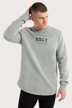 Protocol Dual Curved Sweater Pigment Limestone 7 Protocol Dual Curved Sweater Pigment Limestone -Jean Jail Shop Protocol Dual Curved Sweater Pigment Limestone f1jpg