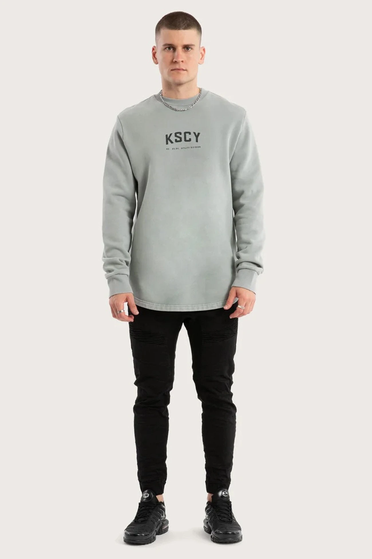 Protocol Dual Curved Sweater Pigment Limestone 5 Protocol Dual Curved Sweater Pigment Limestone - Image 5