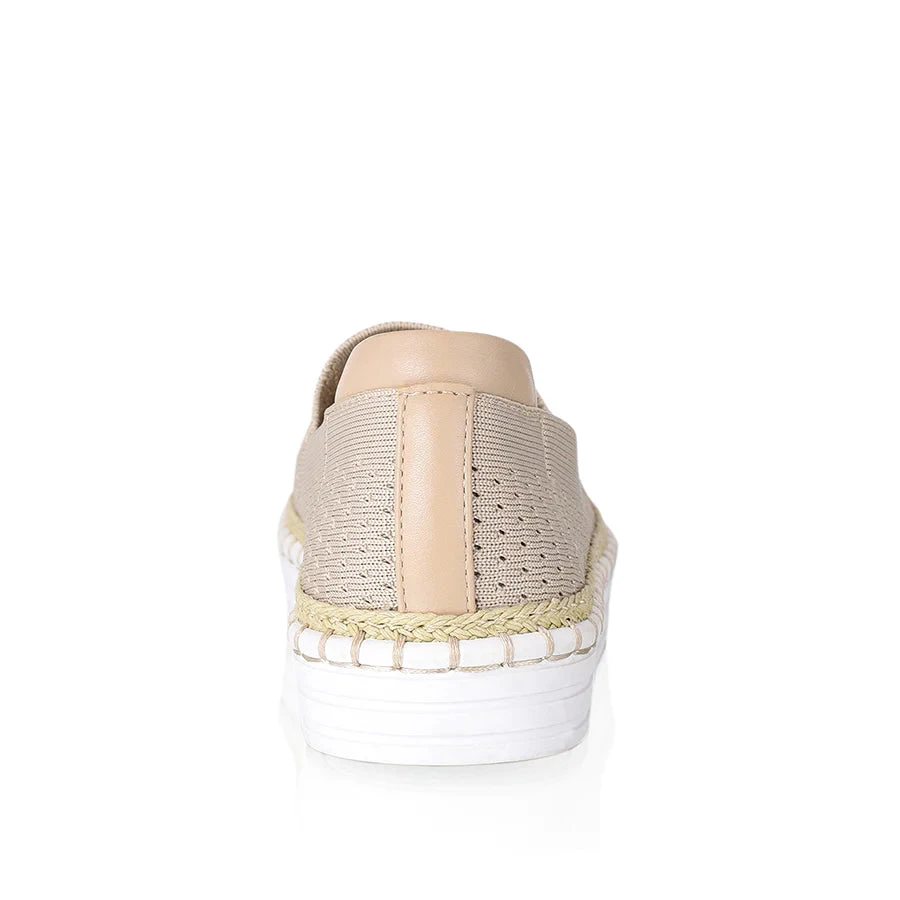 Queen Slip On Sneaker Natural 3 Queen Slip On Sneaker Natural - Image 3