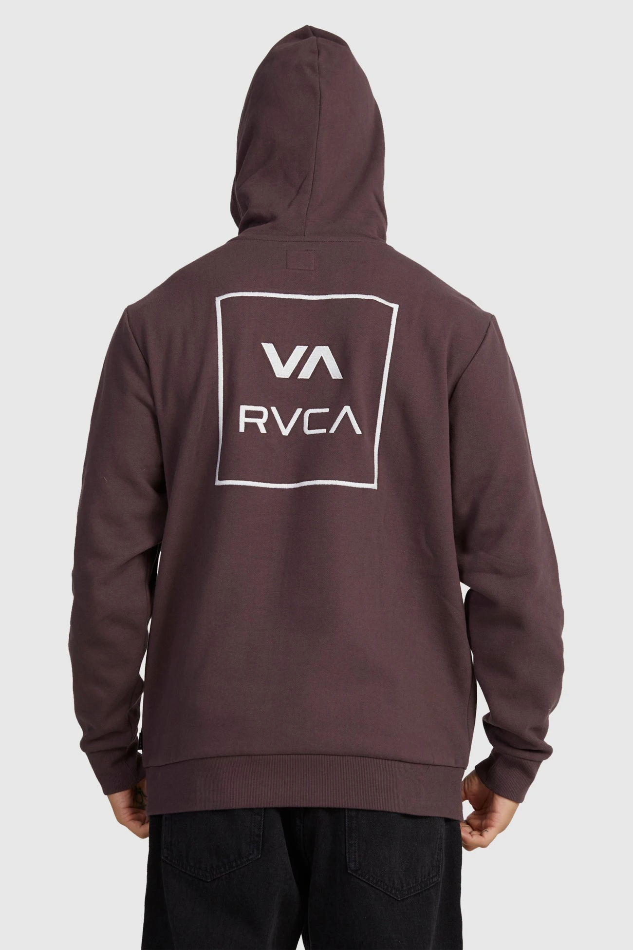 RVCA All The Ways Hoodie New Plum 2 RVCA All The Ways Hoodie New Plum - Image 2