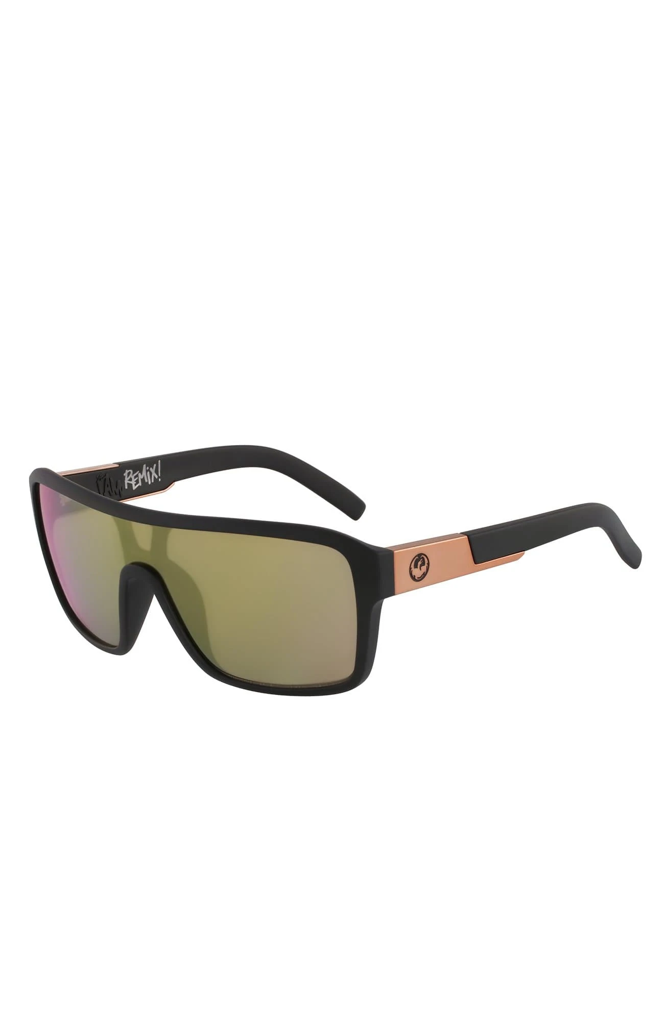 Dragon Remix // Matte Black W/ Lumalens Rose Gold Ion 1 Dragon Remix // Matte Black W/ Lumalens Rose Gold Ion