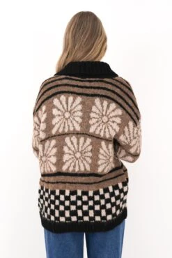 Volcom Rent Free Cardigan Vintage Brown -Jean Jail Shop Rent Free Cardigan Vintage Brown1jpg
