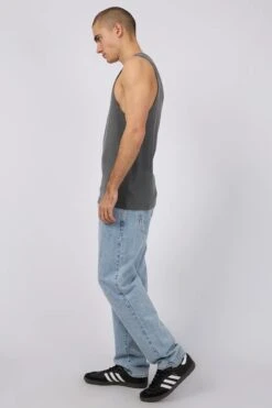 Rib Tank Coal -Jean Jail Shop Rib Tank Coal sjpg