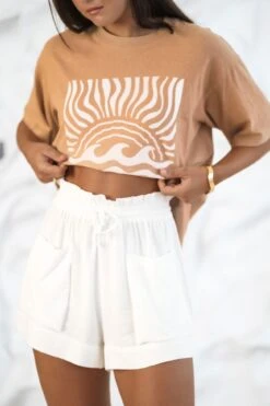 Rise Tee Tan -Jean Jail Shop Rise Tee Tan f2