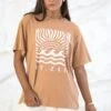 Rise Tee Tan