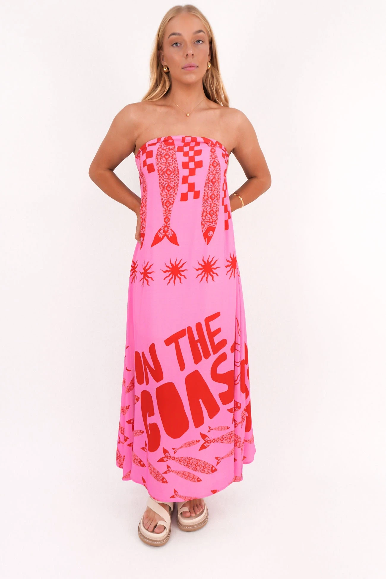 Rita Midi Dress On The Coast 2 Rita Midi Dress On The Coast - Image 2