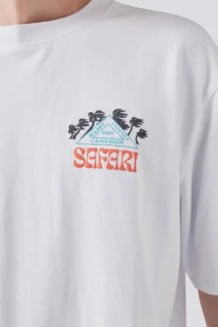 Safari Tee White -Jean Jail Shop Safari Tee White logo