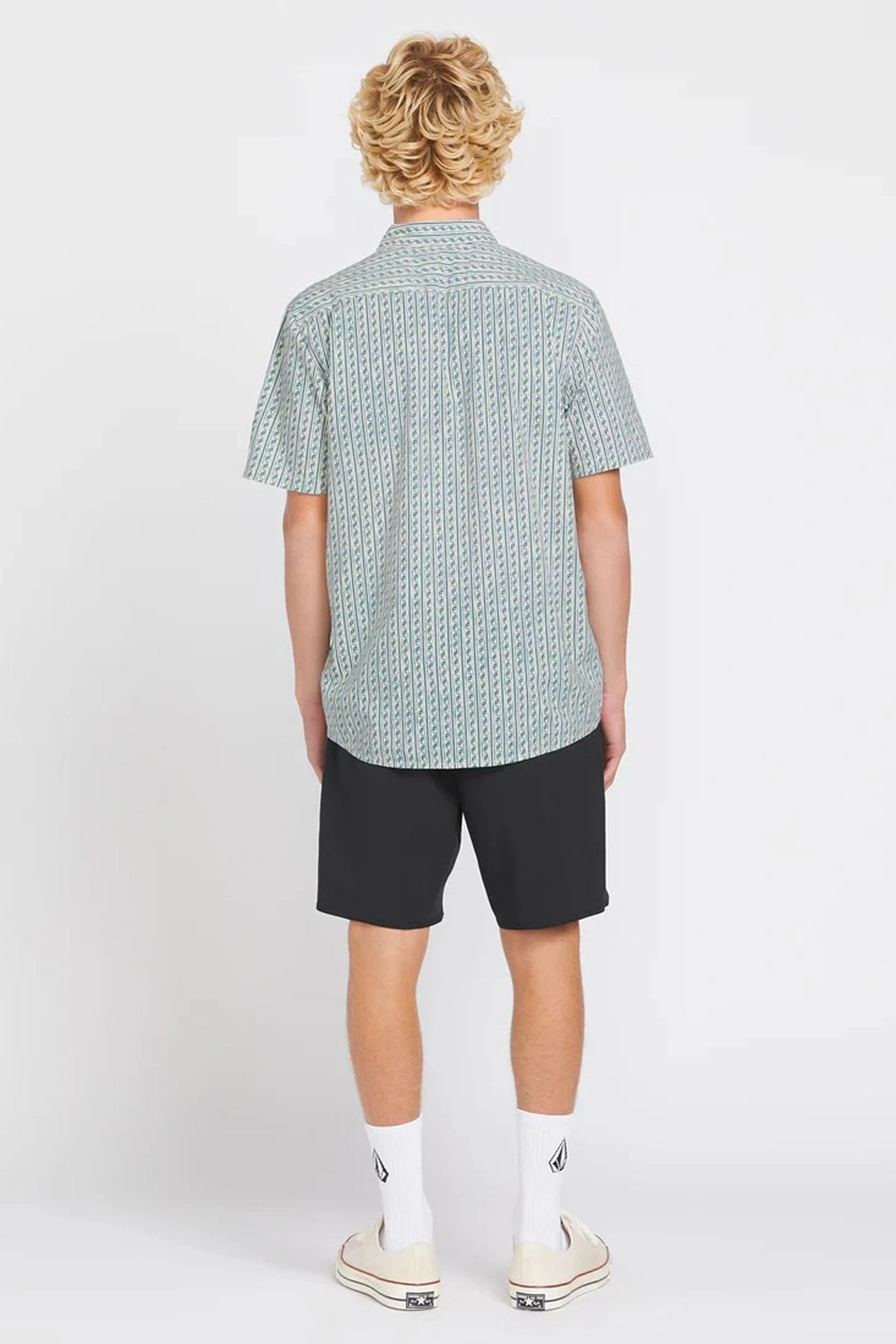 Volcom Scaler Stone Woven Short Sleeve Shirt Dirty White 2 Volcom Scaler Stone Woven Short Sleeve Shirt Dirty White - Image 2