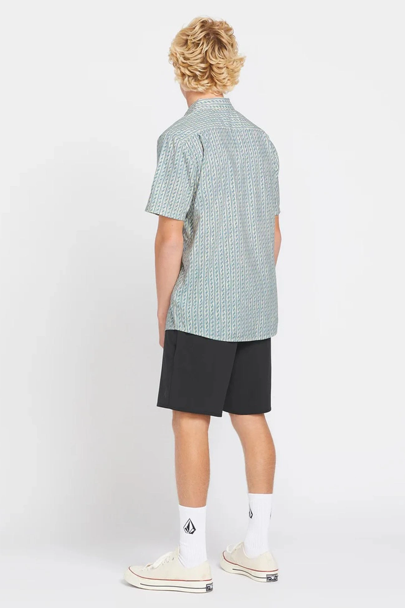 Volcom Scaler Stone Woven Short Sleeve Shirt Dirty White 3 Volcom Scaler Stone Woven Short Sleeve Shirt Dirty White - Image 3
