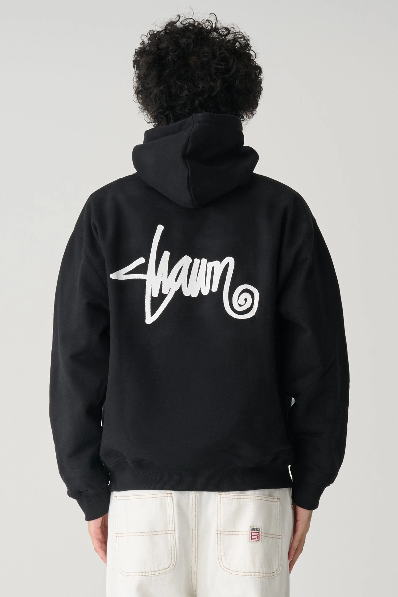 Shawn Script Hood Black 2 Shawn Script Hood Black - Image 2