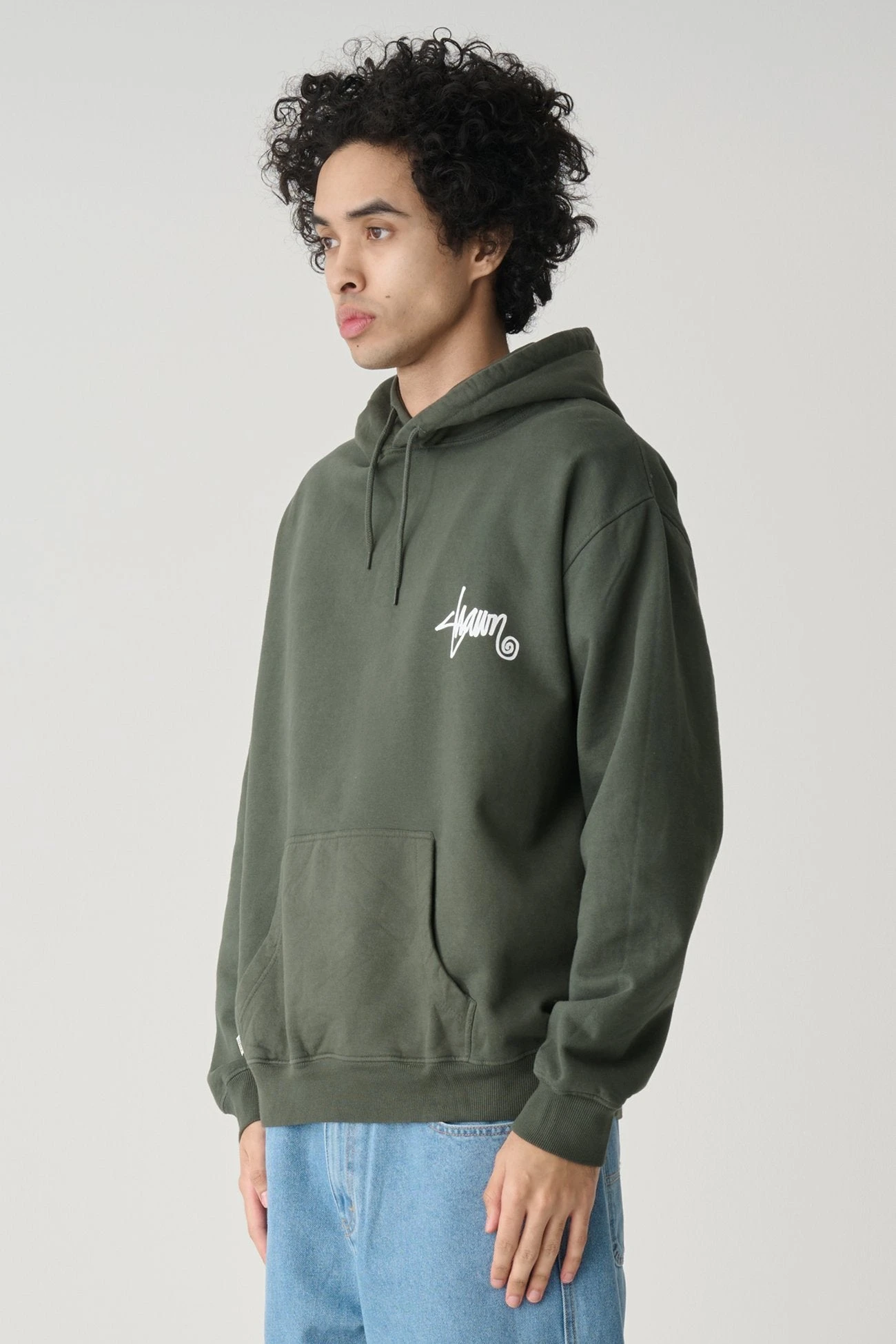 Shawn Script Hood Washed Forest 3 Shawn Script Hood Washed Forest - Image 3