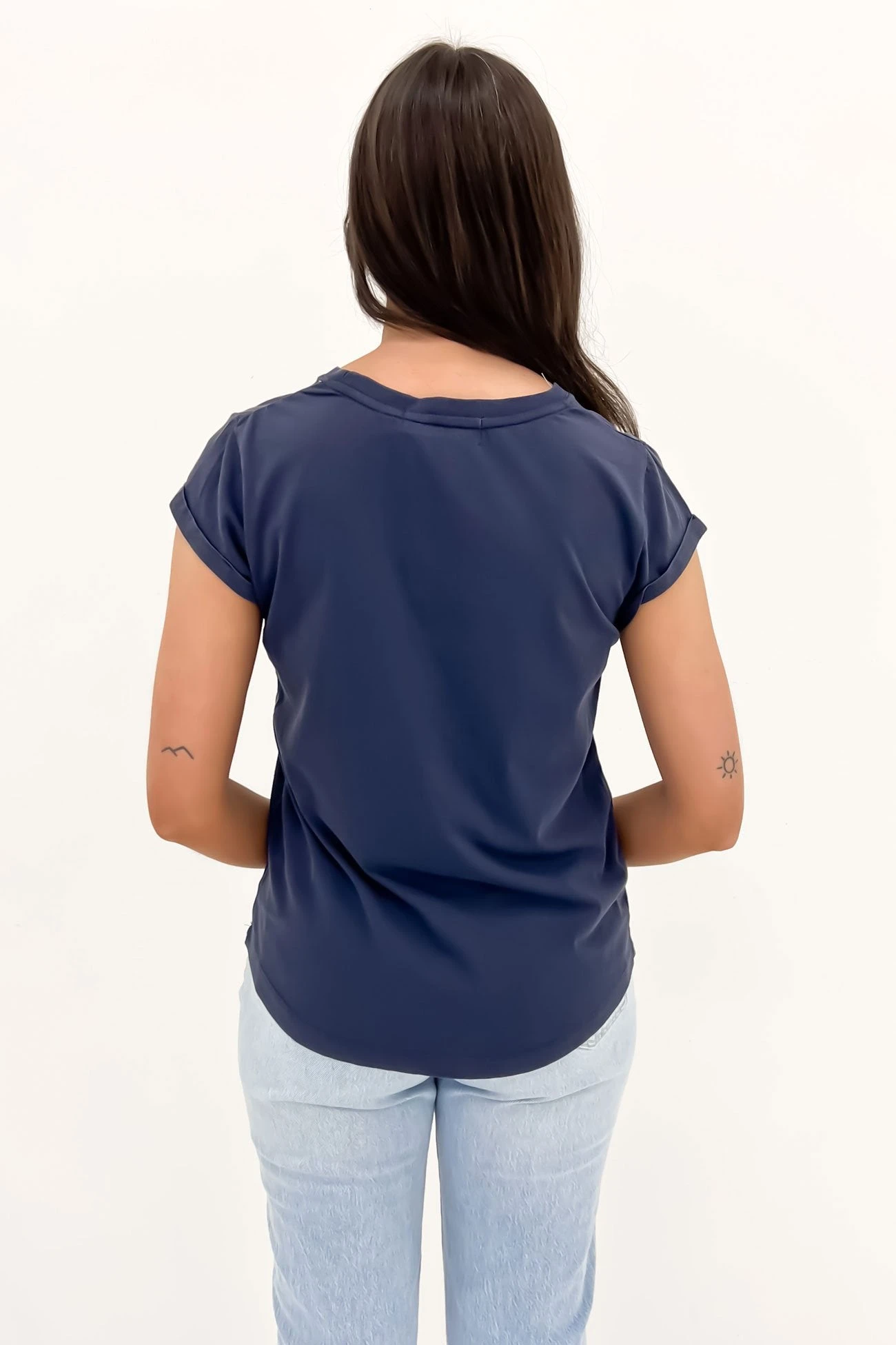 Signature Tee Navy 2 Signature Tee Navy - Image 2