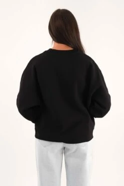 Silent Luxe Crew Black 7 Silent Luxe Crew Black -Jean Jail Shop Silent Luxe Crew Black3