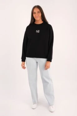 Silent Luxe Crew Black 6 Silent Luxe Crew Black -Jean Jail Shop Silent Luxe Crew Black4