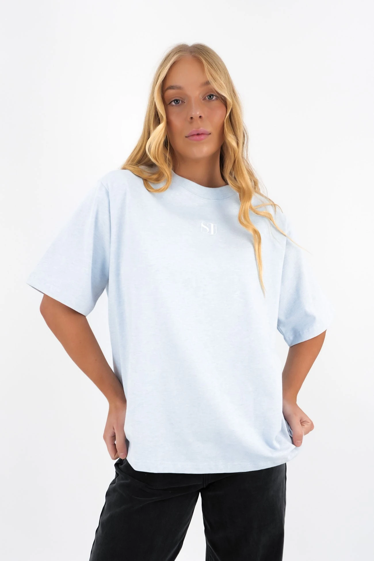 Silent Luxe Tee Blue 1 Silent Luxe Tee Blue