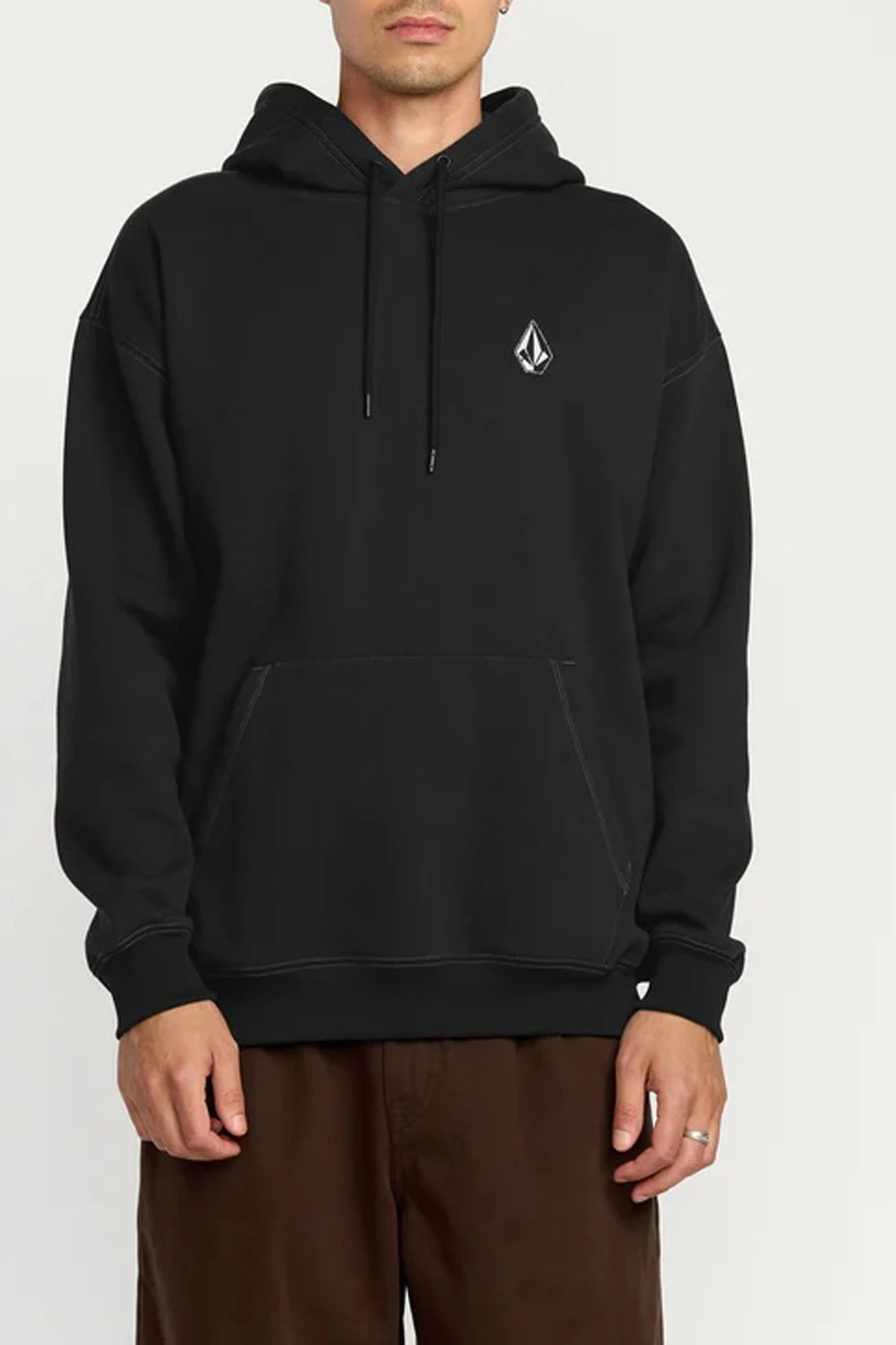 Volcom Skidder Pullover Black 1 Volcom Skidder Pullover Black