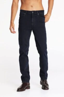 Wrangler Slim Straight Jean Blue Black 9 Wrangler Slim Straight Jean Blue Black -Jean Jail Shop Slim Straight Jean Blue Black fjpg