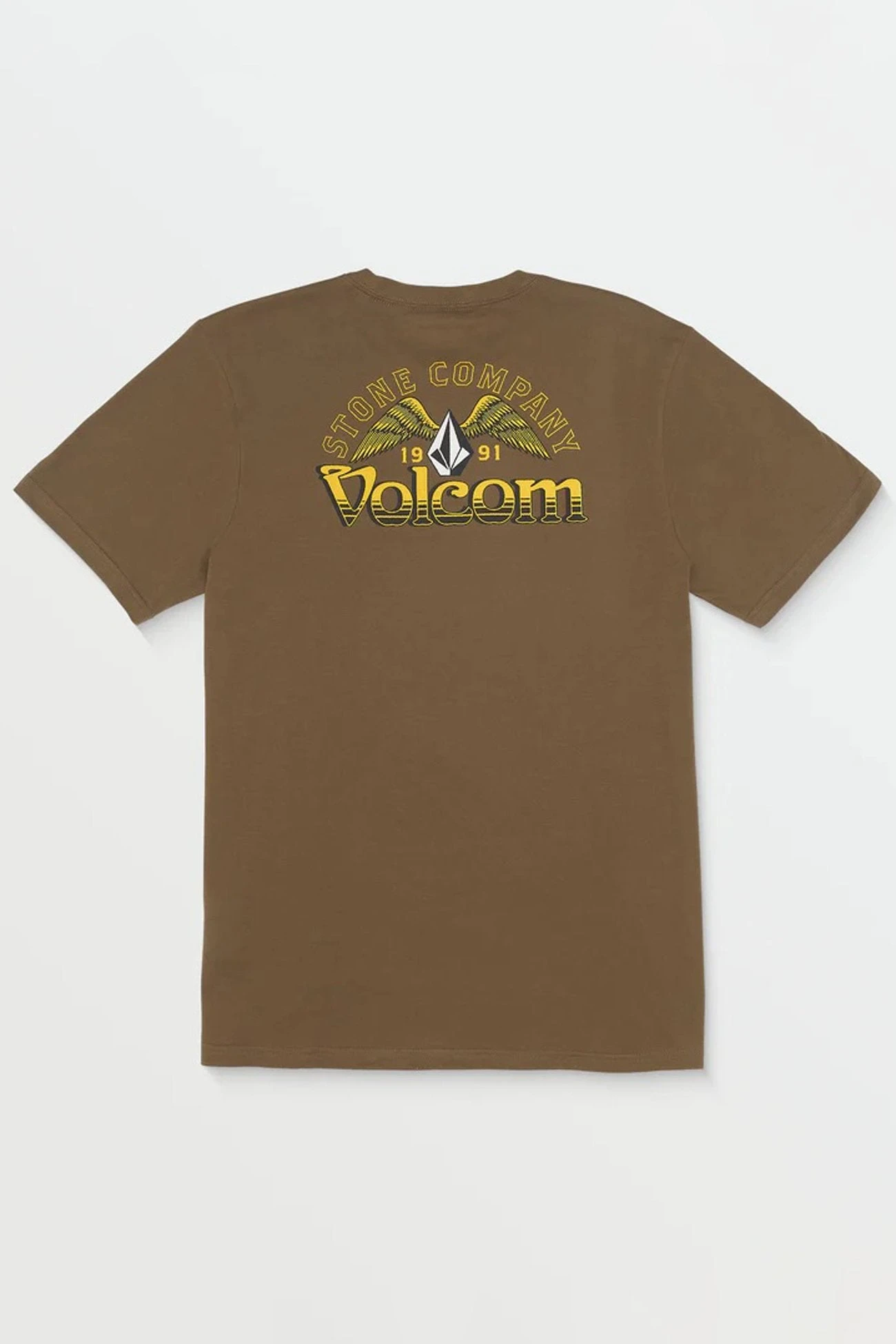 Volcom Soaring Since 91 Short Sleeve Tee Dark Earth 2 Volcom Soaring Since 91 Short Sleeve Tee Dark Earth - Image 2