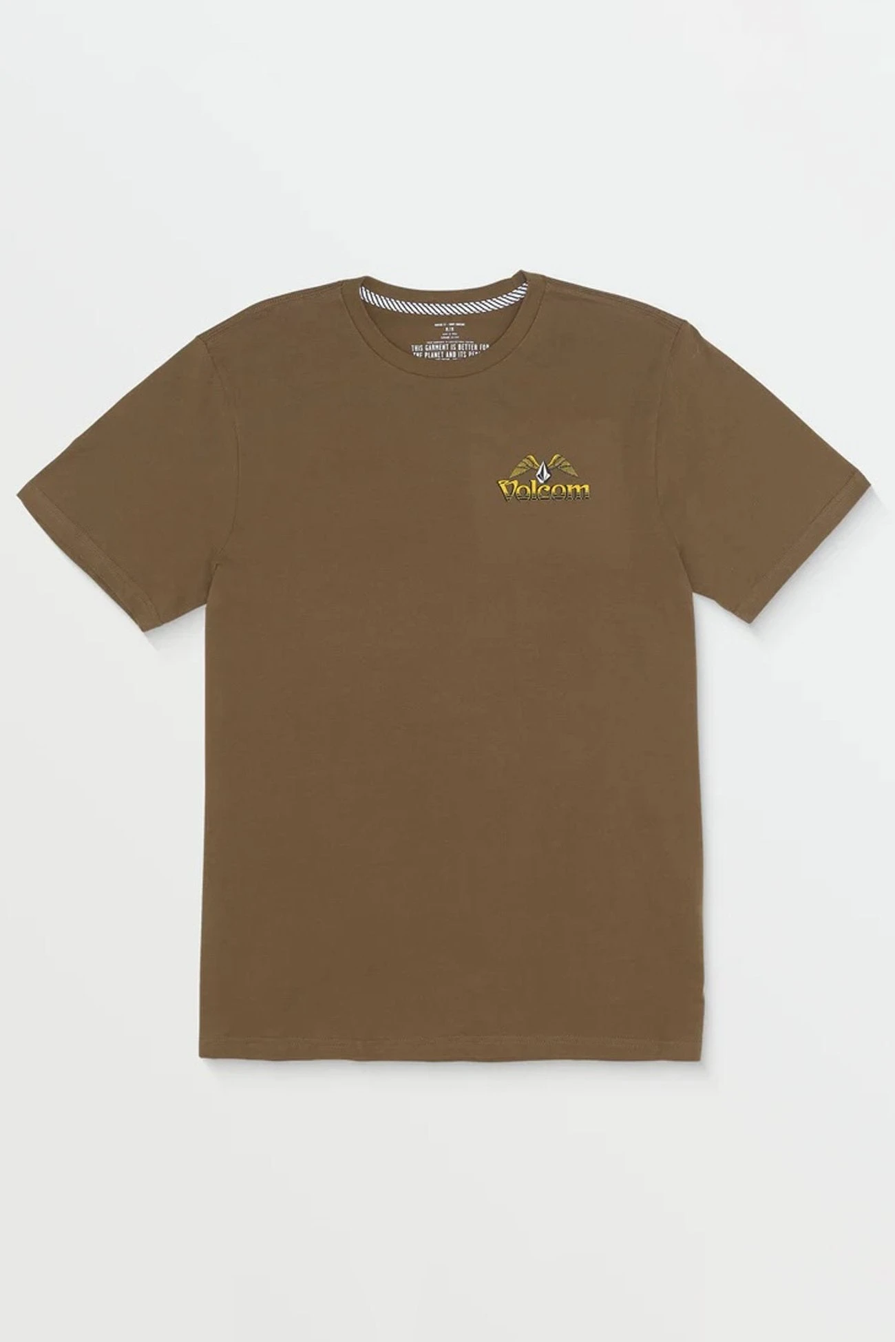 Volcom Soaring Since 91 Short Sleeve Tee Dark Earth 1 Volcom Soaring Since 91 Short Sleeve Tee Dark Earth
