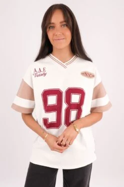 Soho V-Neck Tee Vintage White