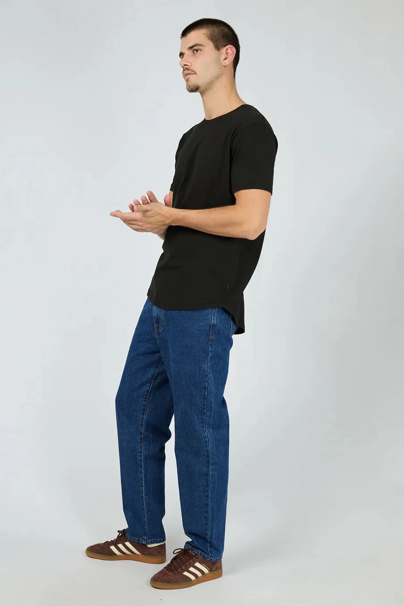 Solid Tail Tee Black 4 Solid Tail Tee Black - Image 4