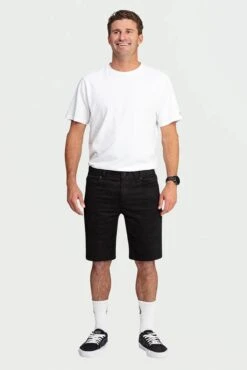Volcom Solver Lite 5 Pock Short 19" Black -Jean Jail Shop Solver Lite 5 Pock Short 19 Black fjpg