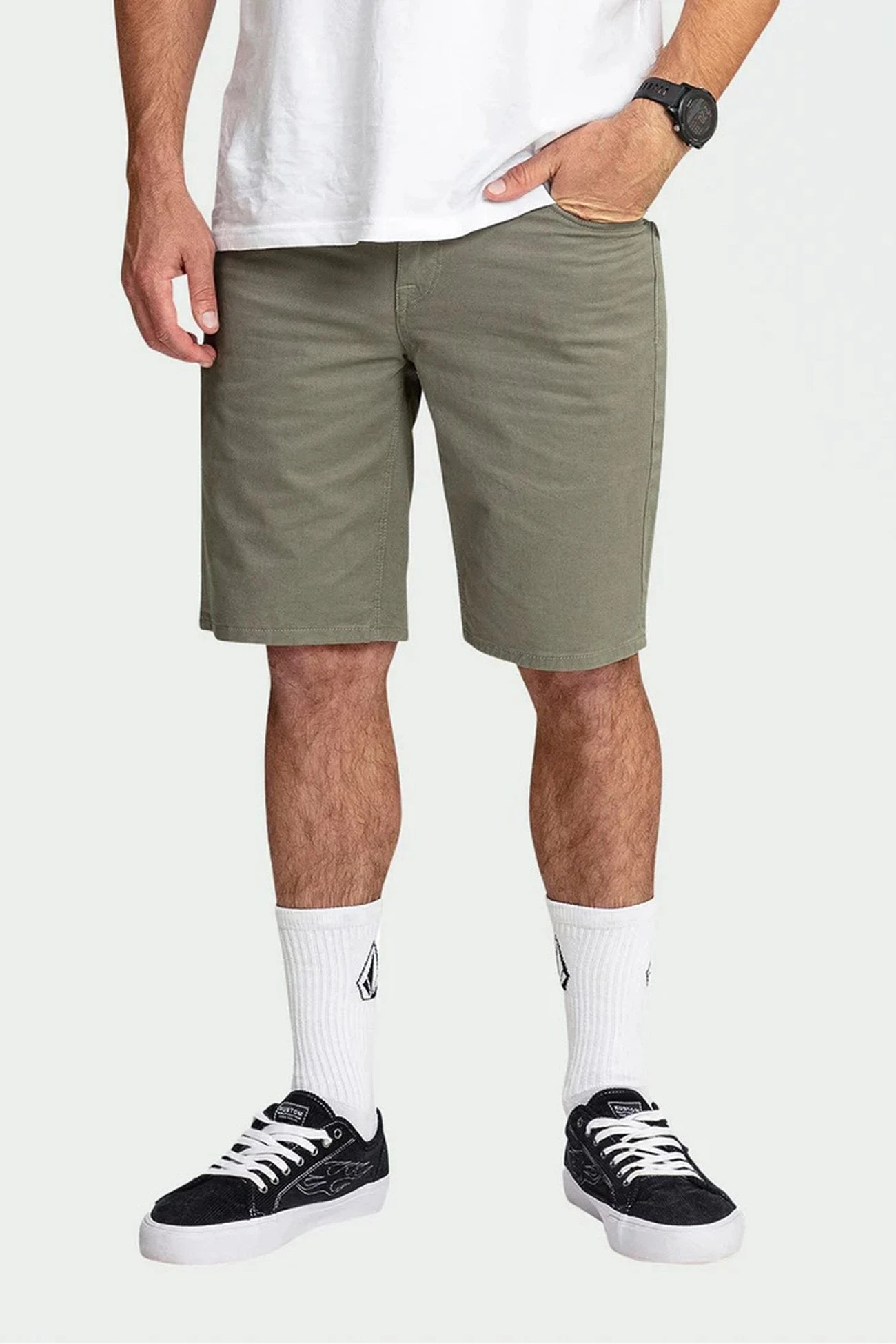 Volcom Solver Lite 5 Pock Short 19" Brindle 1 Volcom Solver Lite 5 Pock Short 19" Brindle