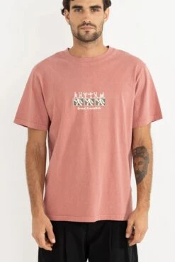 Rhythm Sound Specialist Vintage Short Sleeve T-Shirt Dusty Rose