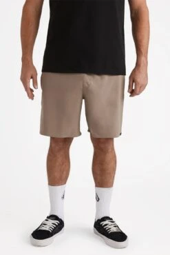 Volcom Sparklestone Elastic Waist Short Brindle