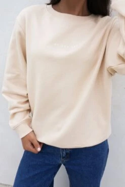 Staple BZ Crew Beige -Jean Jail Shop Staple BZ Crew Beige fjpg