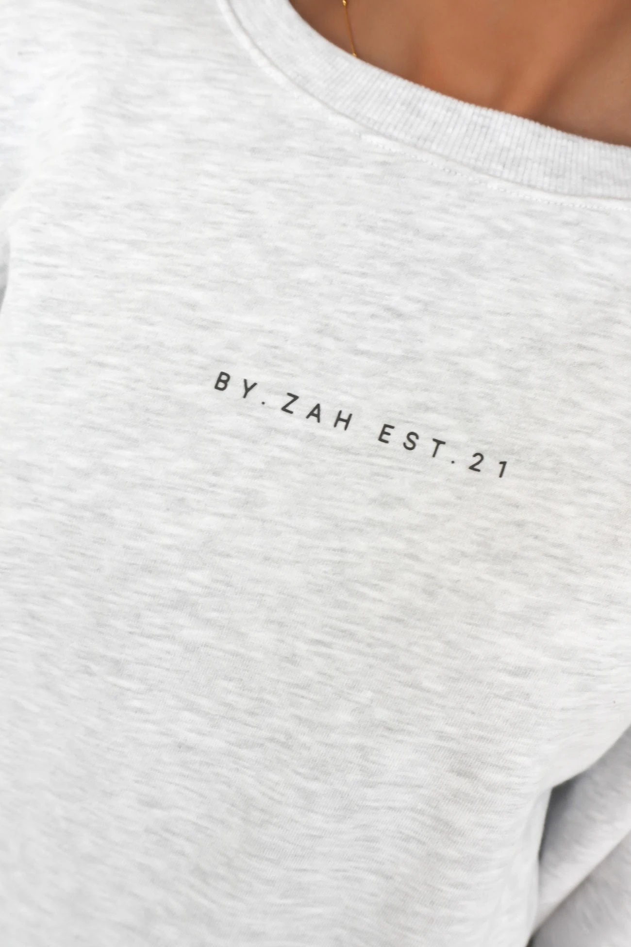 Staple BZ Crew Snow Marle 3 Staple BZ Crew Snow Marle - Image 3