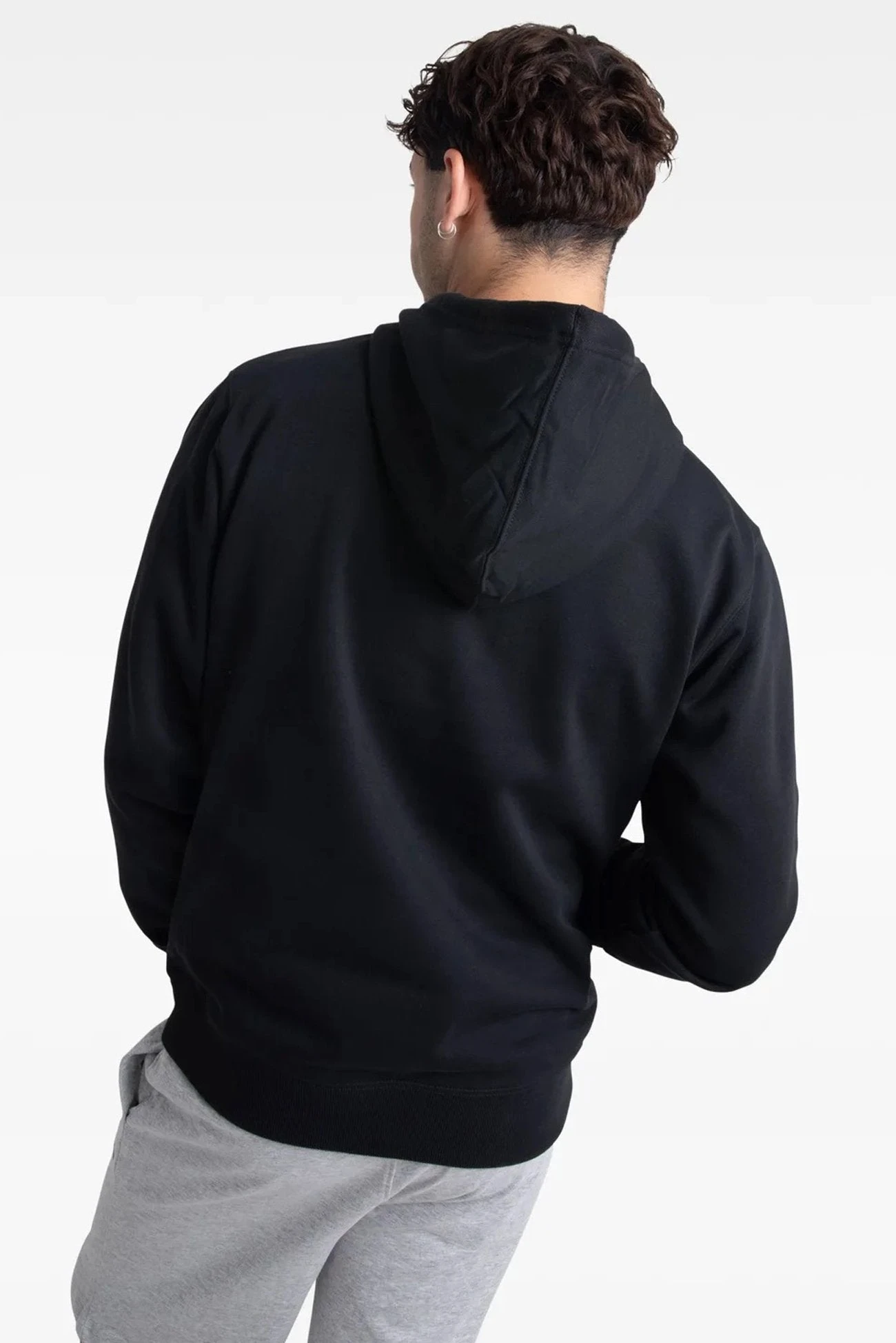 Converse Star Chevron Core Hoodie Black 4 Converse Star Chevron Core Hoodie Black - Image 4