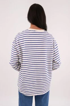 Stelle Long Sleeve Tee Blue Stripe 5 Stelle Long Sleeve Tee Blue Stripe -Jean Jail Shop Stelle Long Sleeve Tee Blue Stripe b