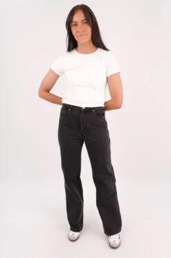 Stevie Relaxed Jean Stone Black