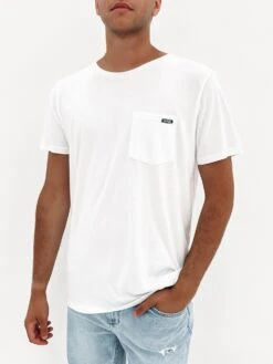 Wrangler Stomper Tee White