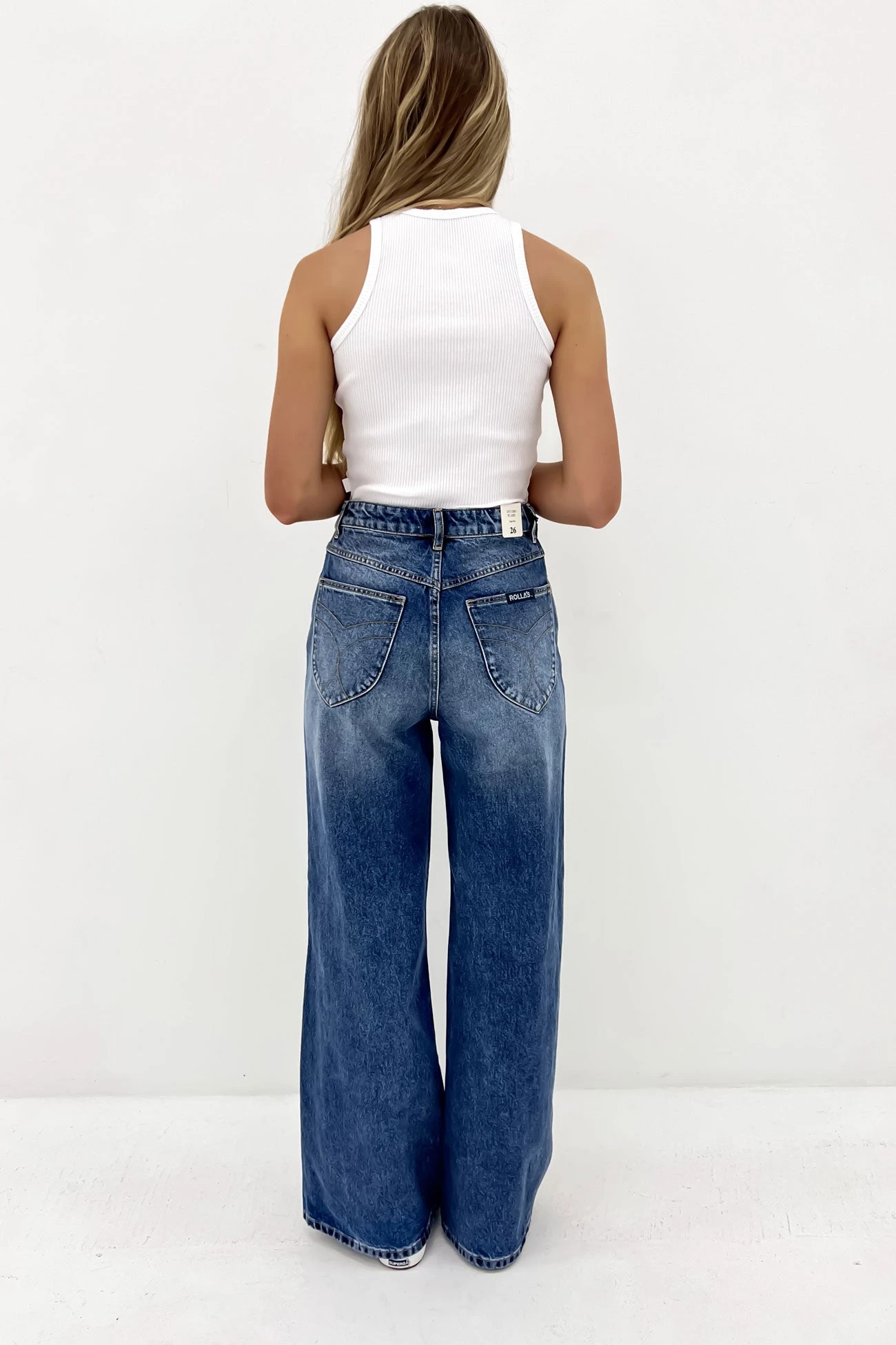 Studio Flare Jean Real Worn 3 Studio Flare Jean Real Worn - Image 3