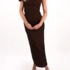 Sunni Maxi Dress Chocolate
