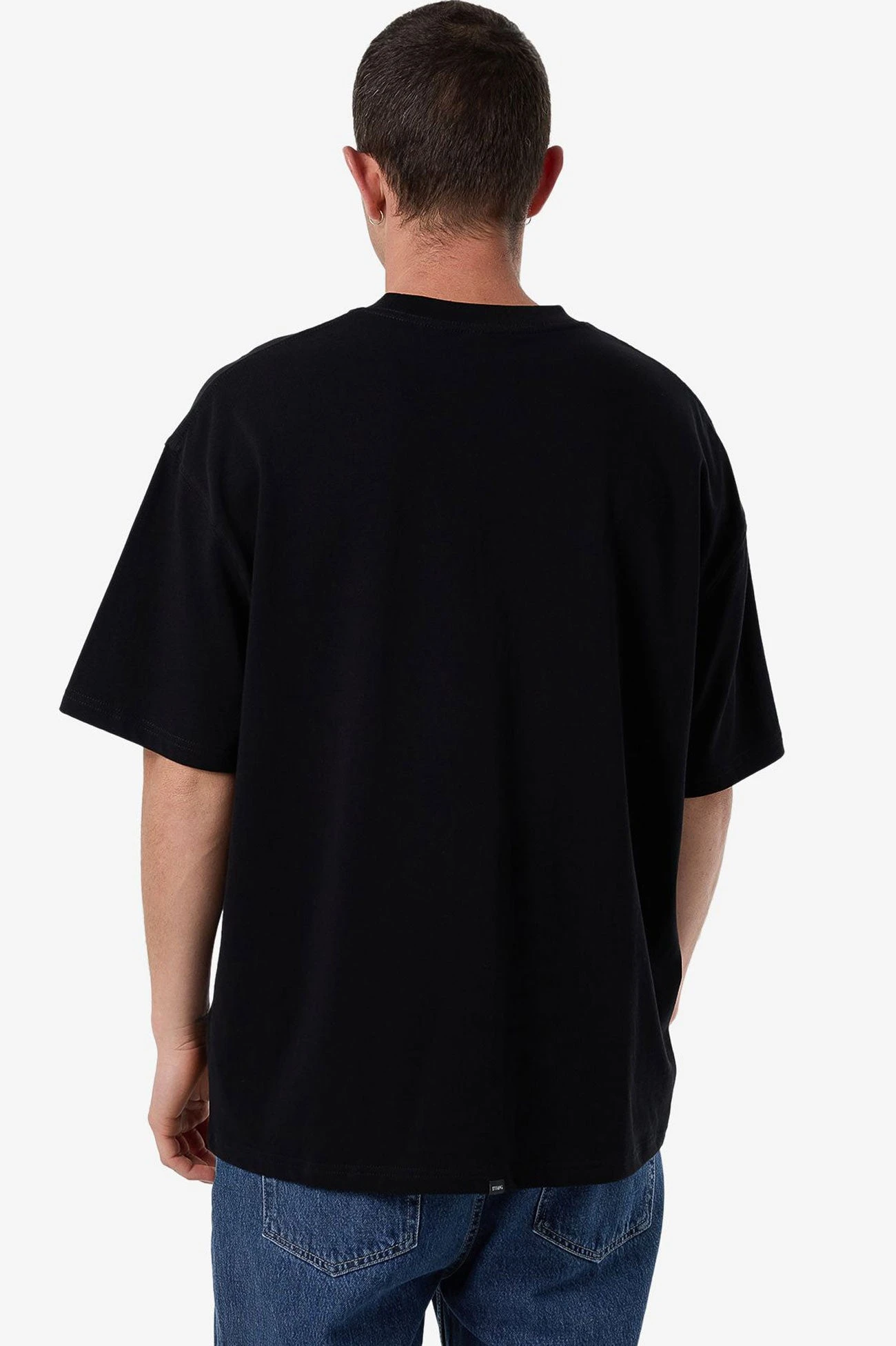 Superior Thrills Box Fit Oversize Tee Black 2 Superior Thrills Box Fit Oversize Tee Black - Image 2