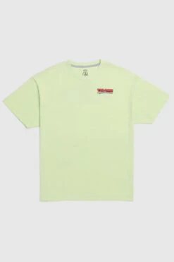 Volcom Surf Vitals Shred Deck Short Sleeve Tee Muted Lime