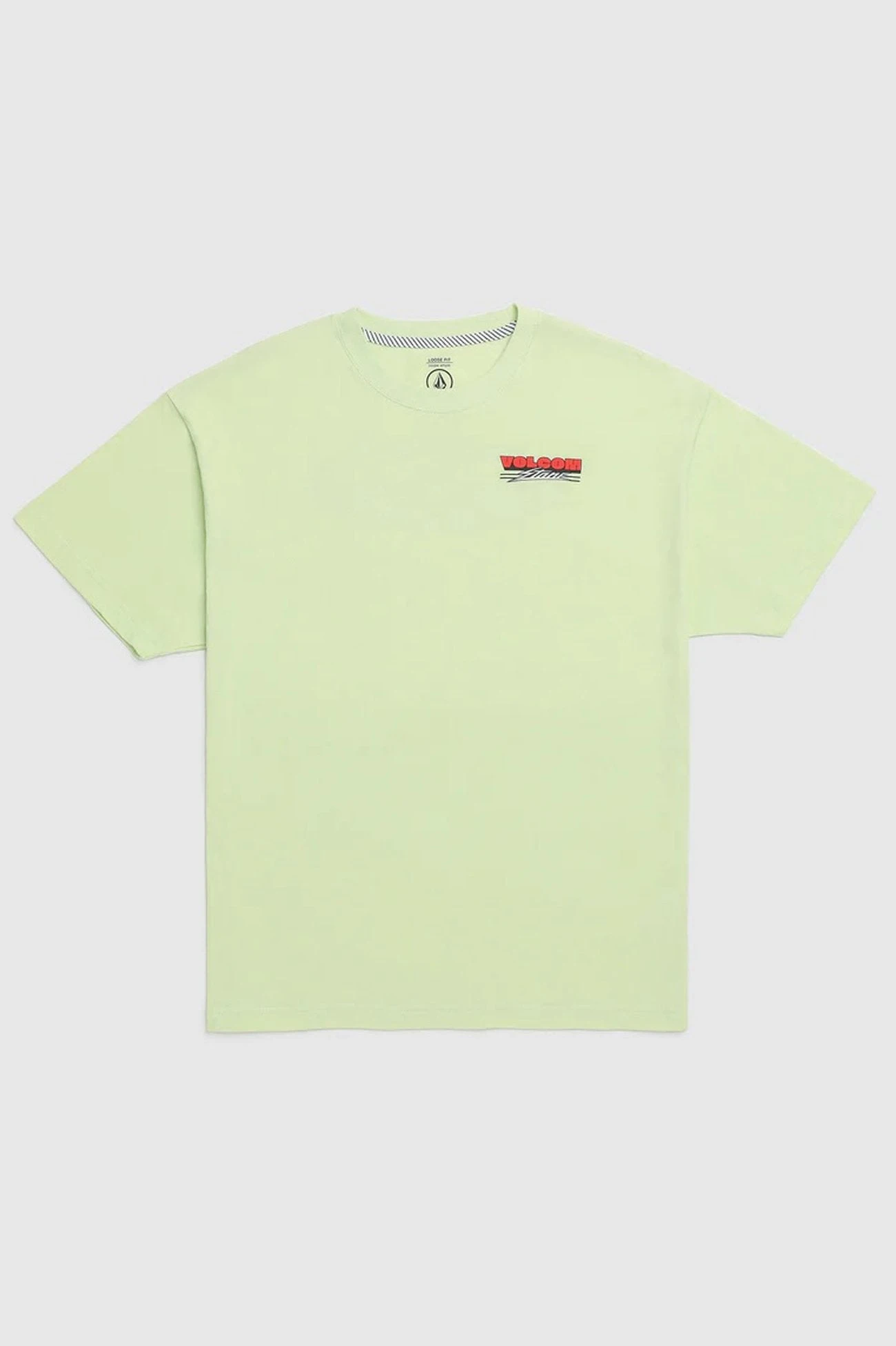 Volcom Surf Vitals Shred Deck Short Sleeve Tee Muted Lime 1 Volcom Surf Vitals Shred Deck Short Sleeve Tee Muted Lime