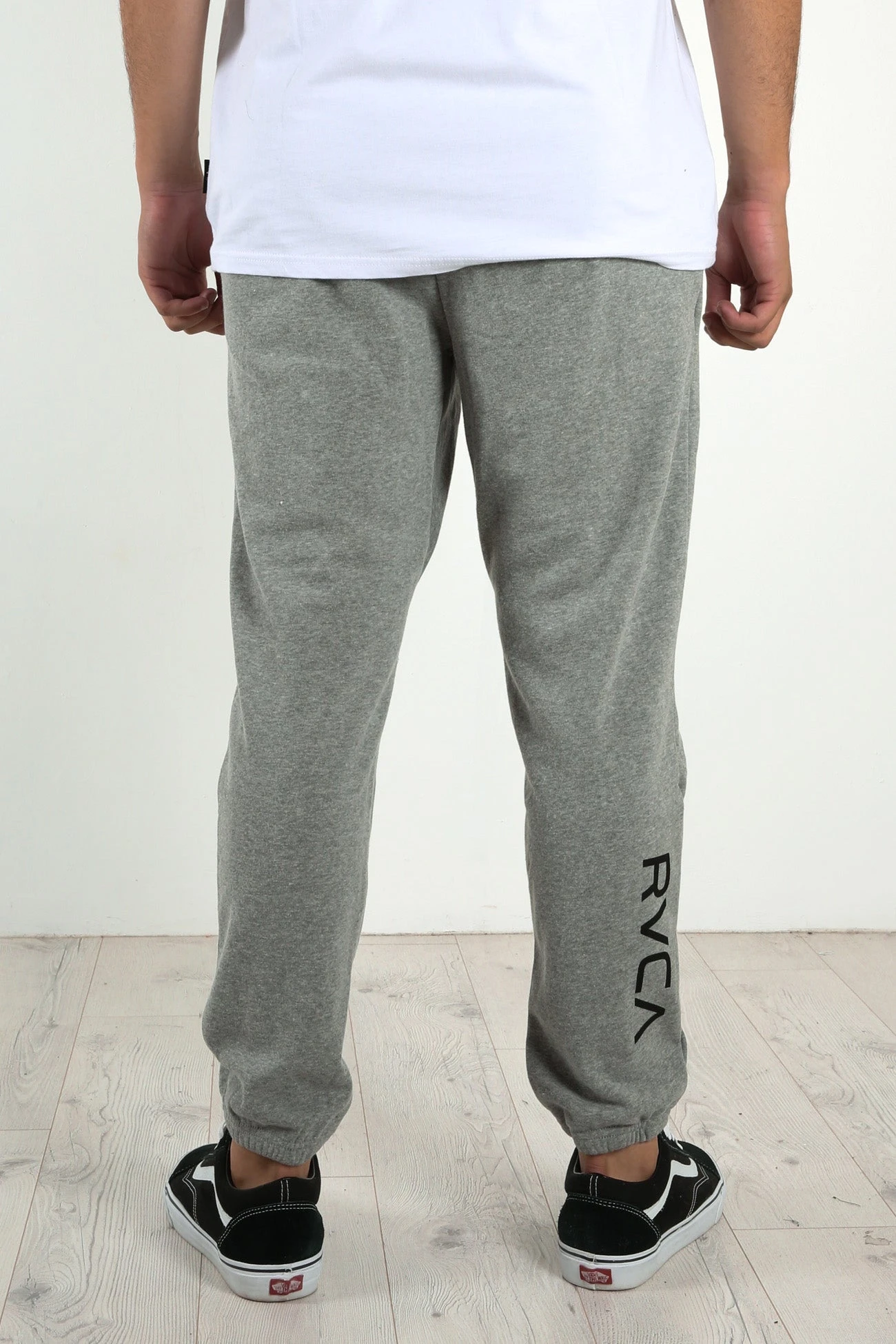 RVCA Swift Sweatpant Heather Grey 2 RVCA Swift Sweatpant Heather Grey - Image 2