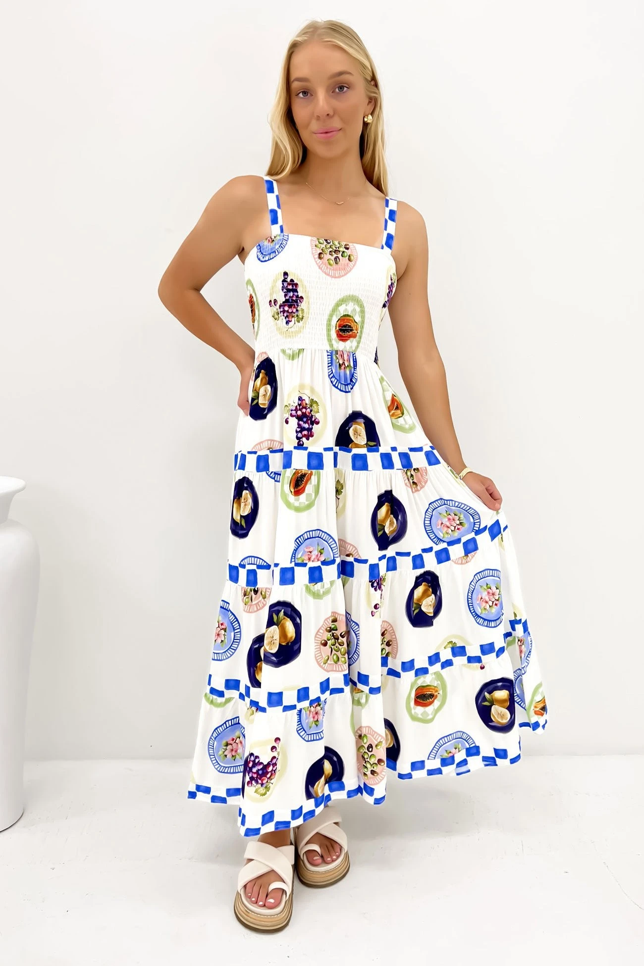 Sylas Midi Dress Milena 2 Sylas Midi Dress Milena - Image 2