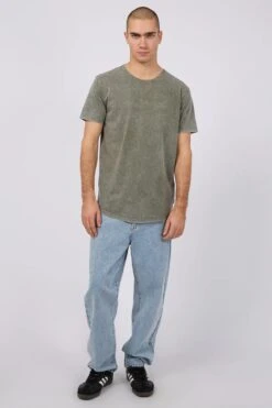 Tail Tee Khaki -Jean Jail Shop Tail Tee Khaki fjpg