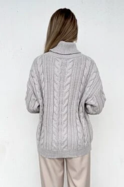 Taryn Roll Neck Knit Grey -Jean Jail Shop Taryn Roll Neck Knit Grey b