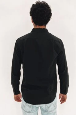 RVCA That'll Do Stretch Long Sleeve Shirt Black -Jean Jail Shop ThatllDoStretchLongSleeveShirtBlack3