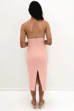 The Devoted Midi Dress Blush -Jean Jail Shop The Devoted Midi Dress Blush1 c3c2ff42a67442ccbf911c7d58cadeba