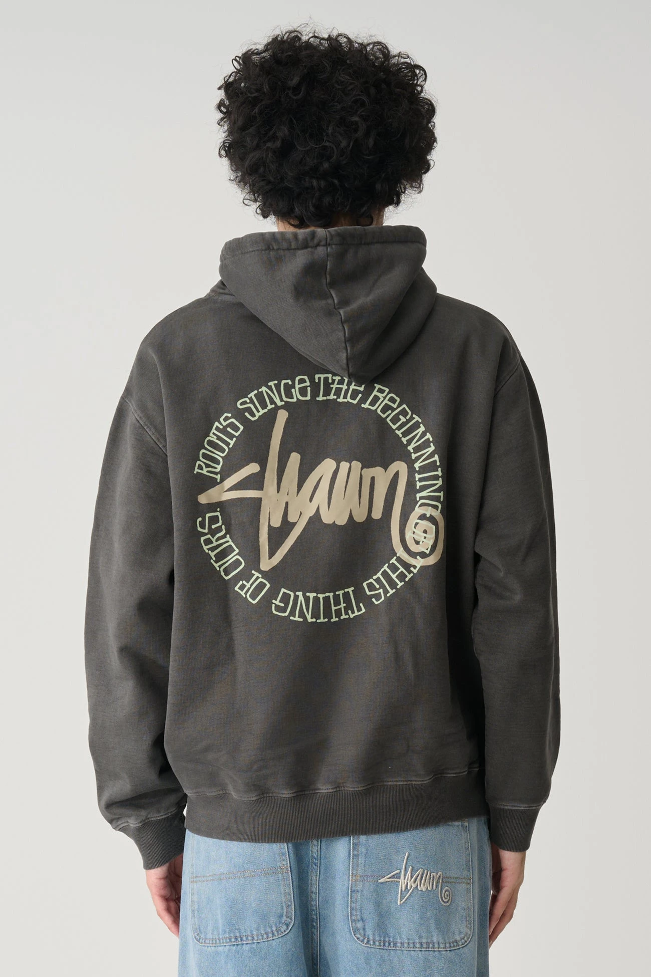 This Thing Dot Hood Washed Brown 2 This Thing Dot Hood Washed Brown - Image 2