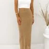 Tilda Maxi Skirt Fawn